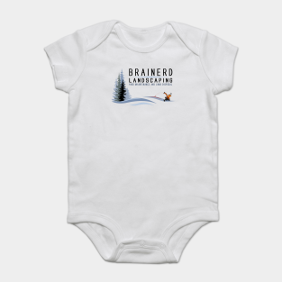 Fargo Baby Bodysuit - Brainerd Landscaping and Disposal by Cryptic Art and Design